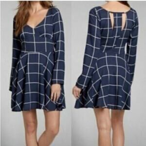 Abercrombie & Fitch Navy Midi Women's‎ Dresses Size M